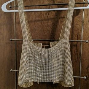 Rhinestone tank top